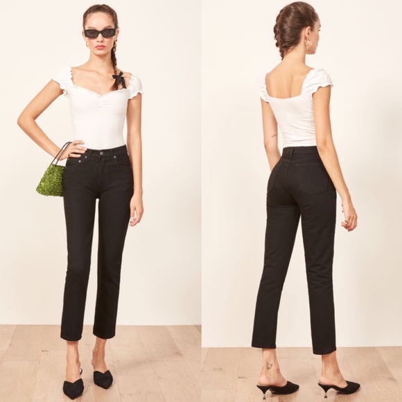 Reformation Denim - Reformation | Julia Crop High Cigarette Jeans 31